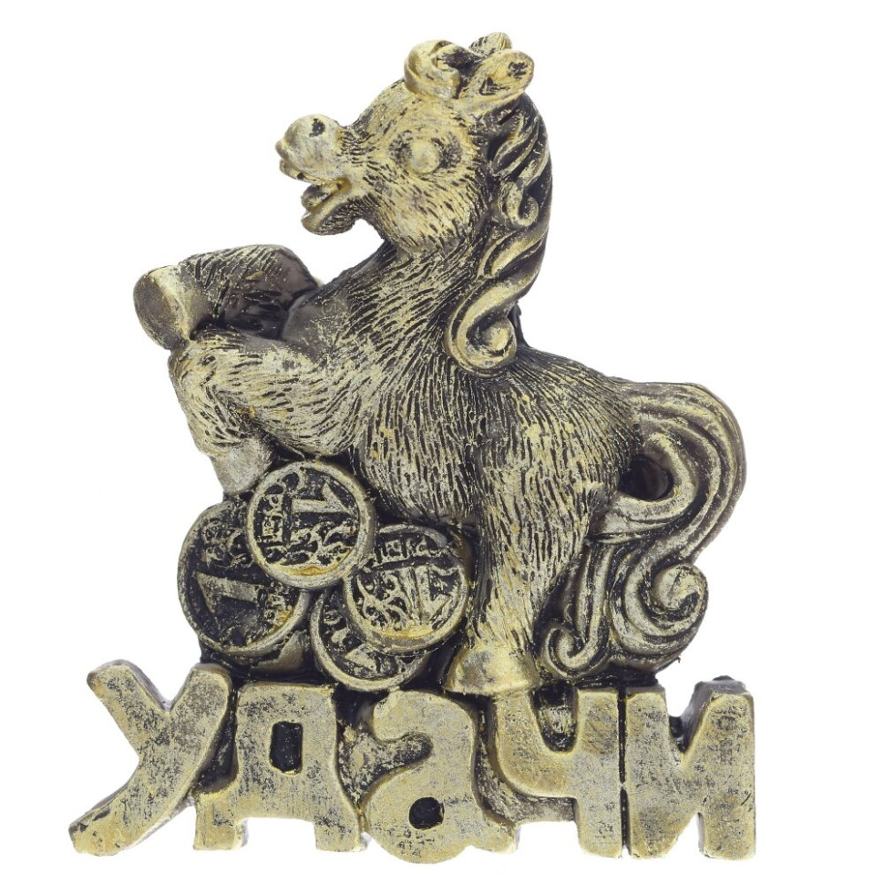 Магнит "Лошадка", L5,5 W1 H6 см, 4в.