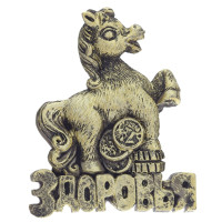 Магнит "Лошадка", L5,5 W1 H6 см, 4в.