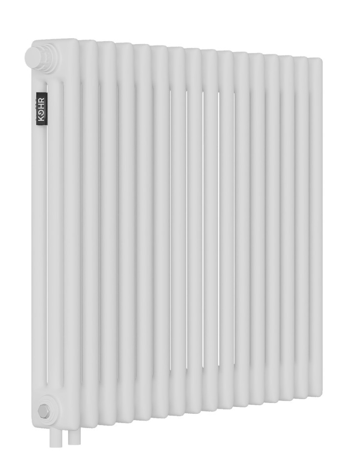Стальной трубчатый радиатор Kohr Heim 3057/16 секций H01 с нижним подключением