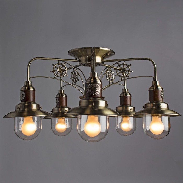 Потолочная люстра Sailor A4524PL-5AB Arte Lamp