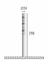 Подсветка для витрин 7162 71-62-921 warm white black DeLight Collection