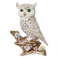 Фигурка декоративная "Сова", L10,5 W7,5 H14,5 см, 5в.