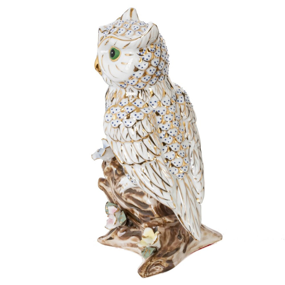Фигурка декоративная "Сова", L10,5 W7,5 H14,5 см, 5в.