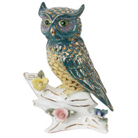 Фигурка декоративная "Сова", L10,5 W7,5 H14,5 см, 5в.
