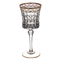 Набор бокалов 270мл.6шт."Lady Diamond Золотой узор"