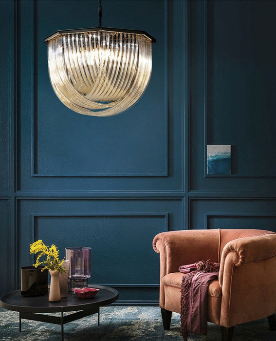 Подвесная люстра Murano Glass BR333 black DeLight Collection