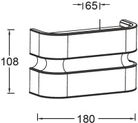 Архитектурная подсветка TUBE LED W1983 SS Oasis Light