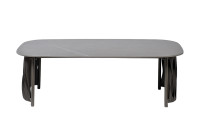 Стол журнальный уличный "Оливер" серый Стол журнальный уличный "Оливер" серый