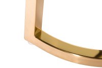 Консоль Garda Decor черное стекло/золото Консоль Garda Decor черное стекло/золото