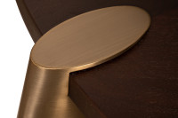 Стол журнальный низкий Kong темный орех Стол журнальный низкий Kong темный орех