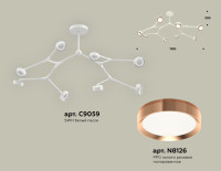 Потолочная люстра TRADITIONAL XB9059153 Ambrella Потолочная люстра TRADITIONAL XB9059153 Ambrella