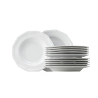 Набор тарелок на 6перс.12шт."Мария Белая" Rosenthal