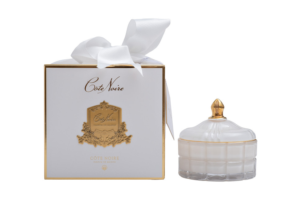 Свеча ароматическая Jasmin Flower Tea в стакане в упаковке