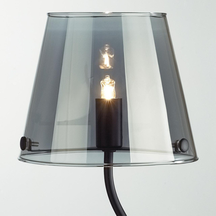 Интерьерная настольная лампа Smoky 6570/1T Lumion