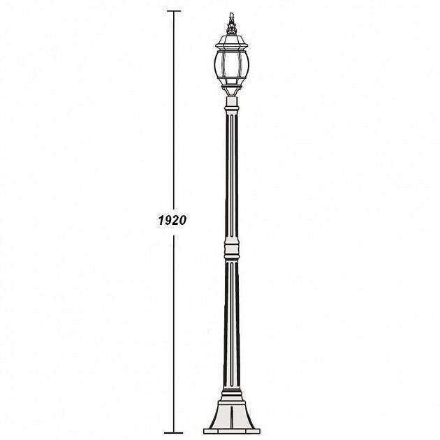 Наземный фонарь  83408S Bl Oasis Light