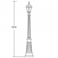 Наземный фонарь  91311S Gb Oasis Light
