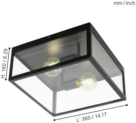 Потолочный светильник Charterhouse 49392 Eglo