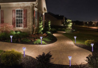 Грунтовый светильник USL-C-417/PT305 Purple crocus Uniel Грунтовый светильник USL-C-417/PT305 Purple crocus Uniel