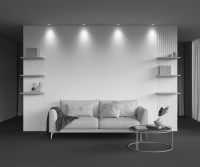 Точечный светильник Round DL058-12W3K-TRS-W Maytoni