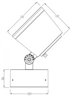 Прожектор уличный Colt 732125 Deko-Light