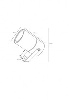 Прожектор уличный Mistero A3303AL-1BK Arte Lamp