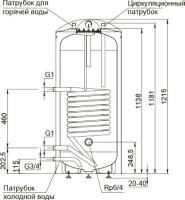 Водонагреватель Stout SWH-1110-000150