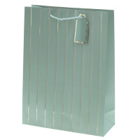 Пакет подарочный L (бумага 210г/м2, блок 12шт), L31 W12 H42 см, 9в.