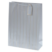 Пакет подарочный L (бумага 210г/м2, блок 12шт), L31 W12 H42 см, 9в.