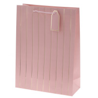 Пакет подарочный L (бумага 210г/м2, блок 12шт), L31 W12 H42 см, 9в.