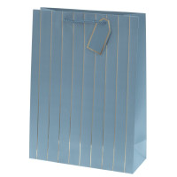 Пакет подарочный L (бумага 210г/м2, блок 12шт), L31 W12 H42 см, 9в.