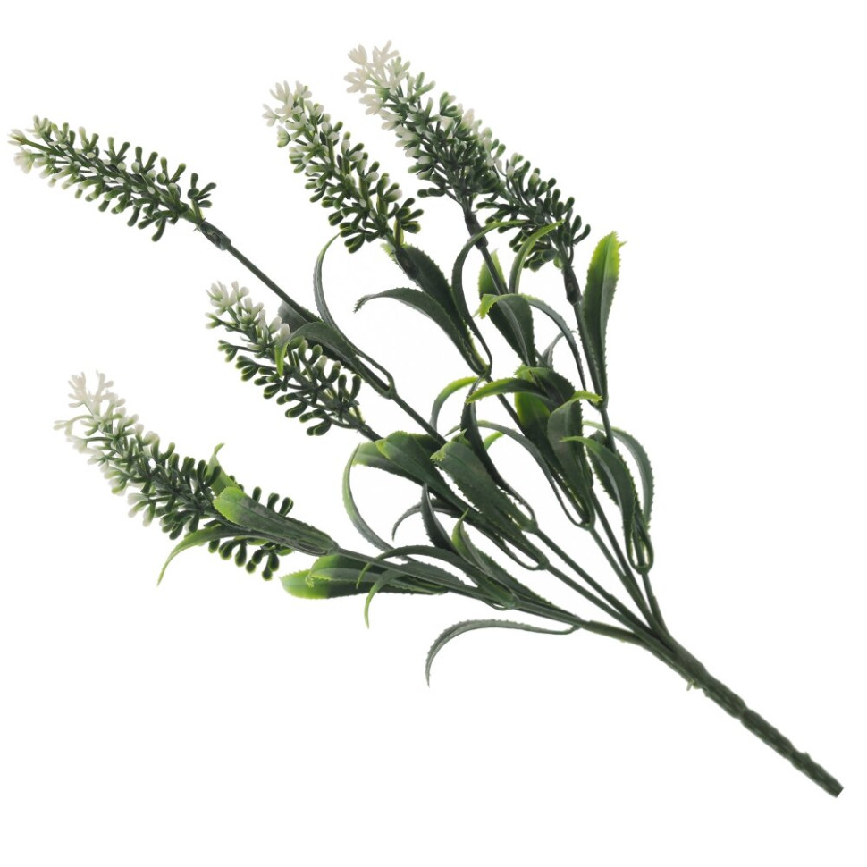 Цветок искусственный "Лаванда", L17 W5 H55 см, 3в.