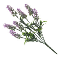 Цветок искусственный "Лаванда", L17 W5 H55 см, 3в.
