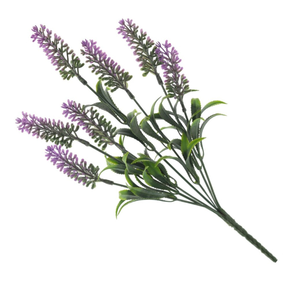 Цветок искусственный "Лаванда", L17 W5 H55 см, 3в.