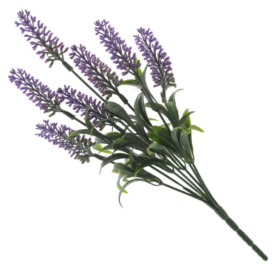 Цветок искусственный "Лаванда", L17 W5 H55 см, 3в.