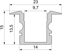 Профиль для светодиодной ленты ET-02-08 975102 Deko-Light