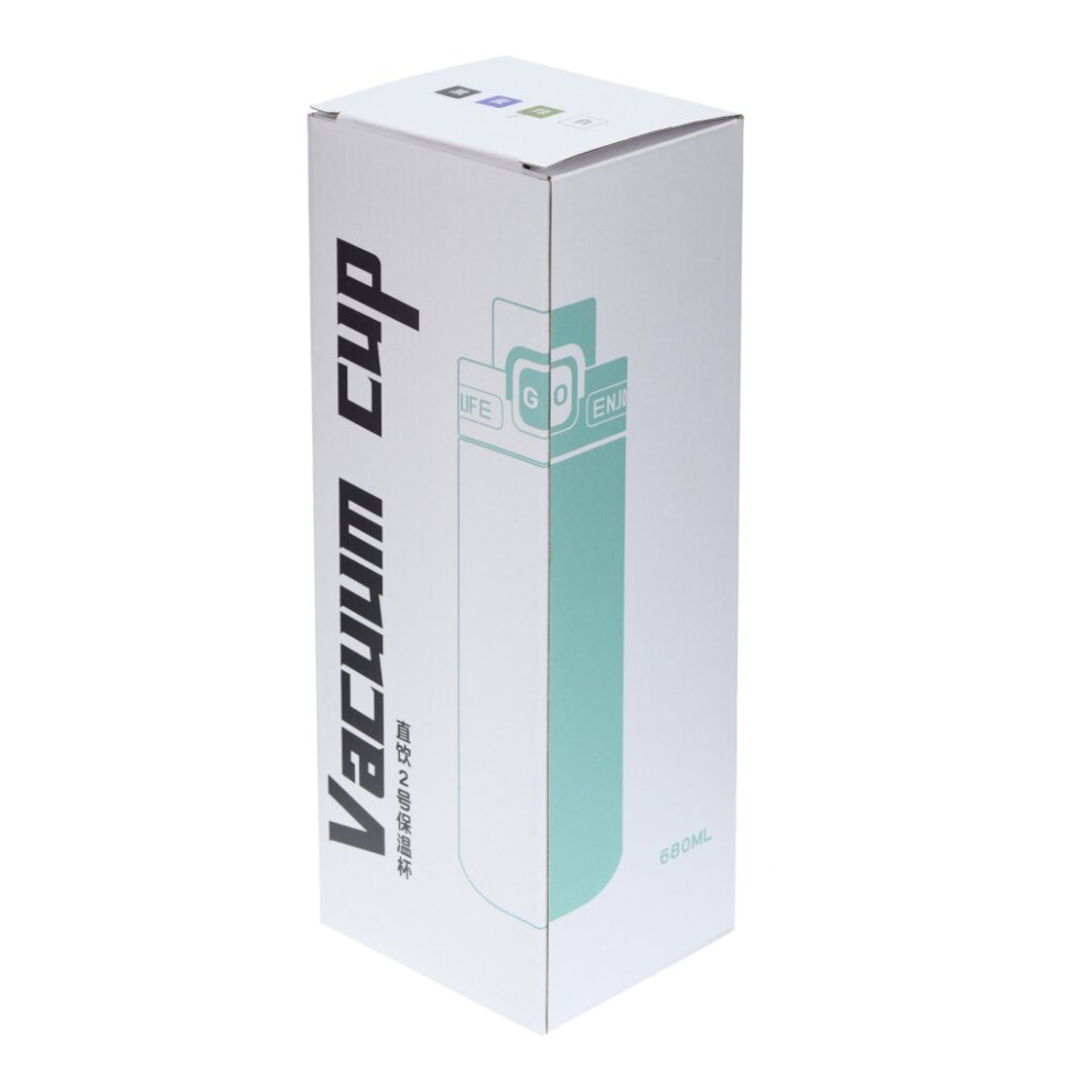 Термос, 680 мл, L7,5 W7,5 H25 см, 4в.