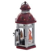 Подсвечник  "Фонарь",L12,5 W11 H24 см, 2в.