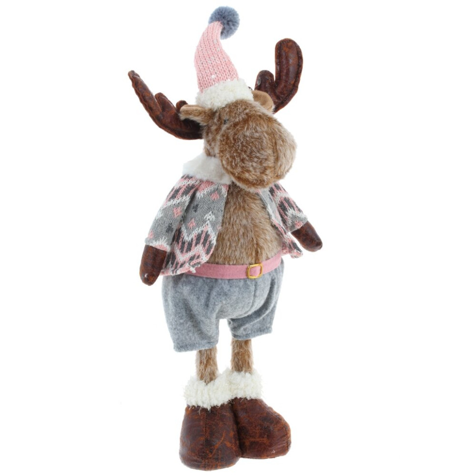 Игрушка набивная "Олень", L20 W12 H55/37 см, 2в.