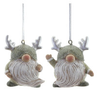 Фигурка декоративная подвесная "Гном",   L4 W3,5 H5 см, 2в.