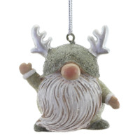 Фигурка декоративная подвесная "Гном",   L4 W3,5 H5 см, 2в.