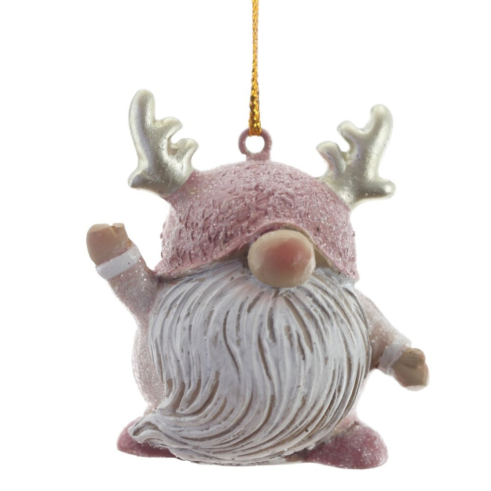 Фигурка декоративная подвесная "Гном",   L4 W3,5 H5 см, 2в.