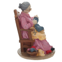 Фигурка декоративная "Бабушка/Дедушка", L11 W11 H17 см, 2в.