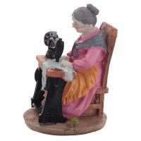 Фигурка декоративная "Бабушка/Дедушка", L11 W11 H17 см, 2в.