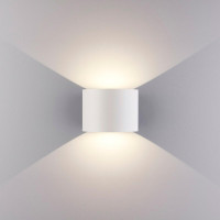 Уличный настенный светодиодный светильник Elektrostandard 1518 Techno LED Blade белый a038830