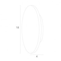 Настенный светильник Nimbo A1510AP-1GY Arte Lamp