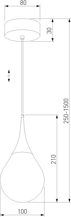 Подвесной светильник Adour 50256/1 LED дымчатый Eurosvet