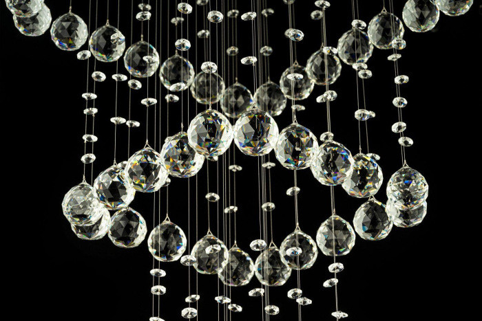 Потолочная люстра Tesoro Nickel Tesoro H 1.4.50.107 N Dio D'Arte