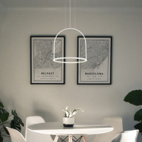 Подвесной светильник Over 90322/1 белый Eurosvet