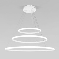 Подвесной светодиодный светильник Eurosvet Collars 90264/3 белый