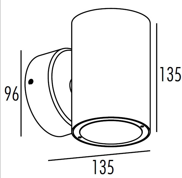Архитектурная подсветка TUBE LED W78108-Cob-3K Bl Oasis Light
